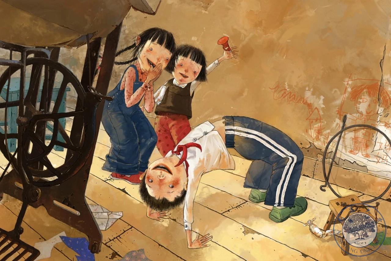 动漫绘本《70年代的童年》28cm×42cm